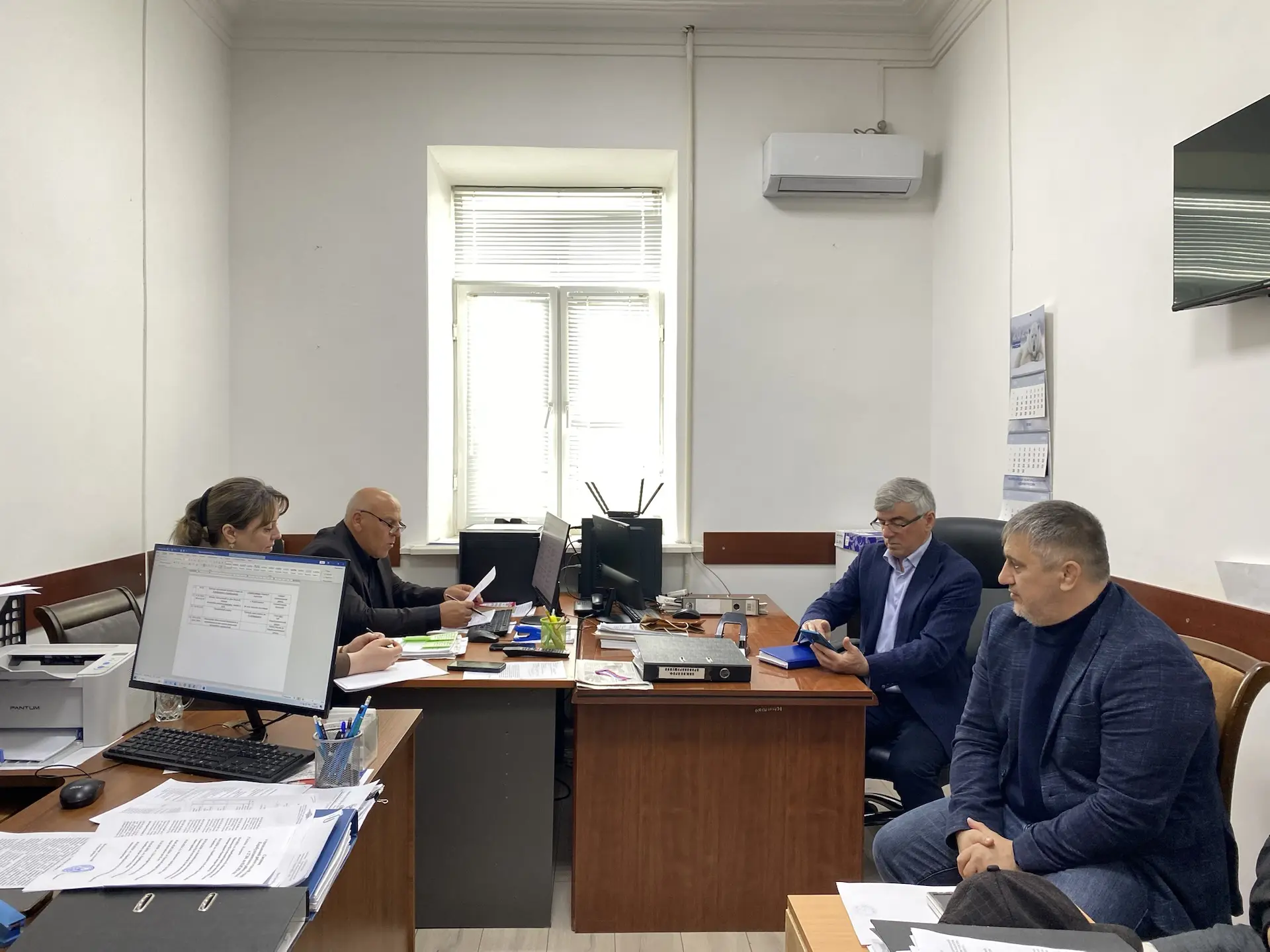 Сегодня, в администрации района прошло очередное заседание комиссии под председательств...
