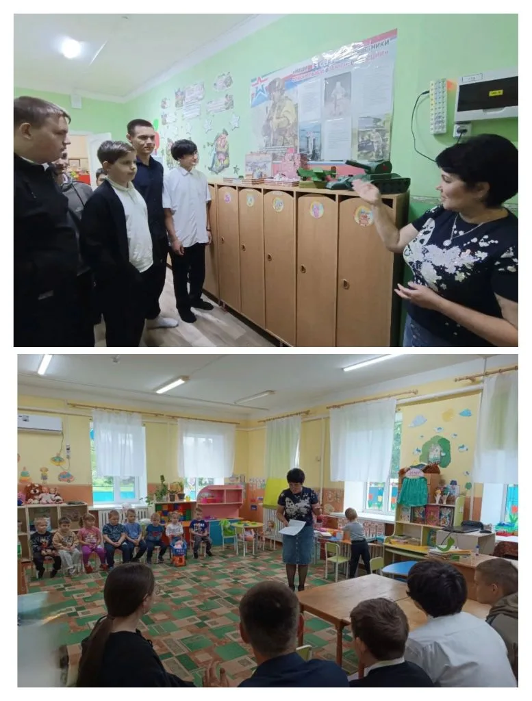В рамках проекта «Билет в будущее» ученики нашей школы посетили наш детский сад . Этот ...