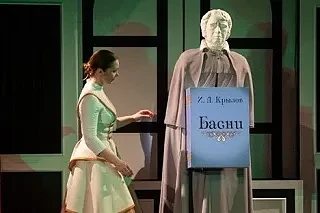 Юные театралы на премьере в Театре кукол!  🛑7 апреля учащиеся  6 "Д" класса  погрузились в мир класс