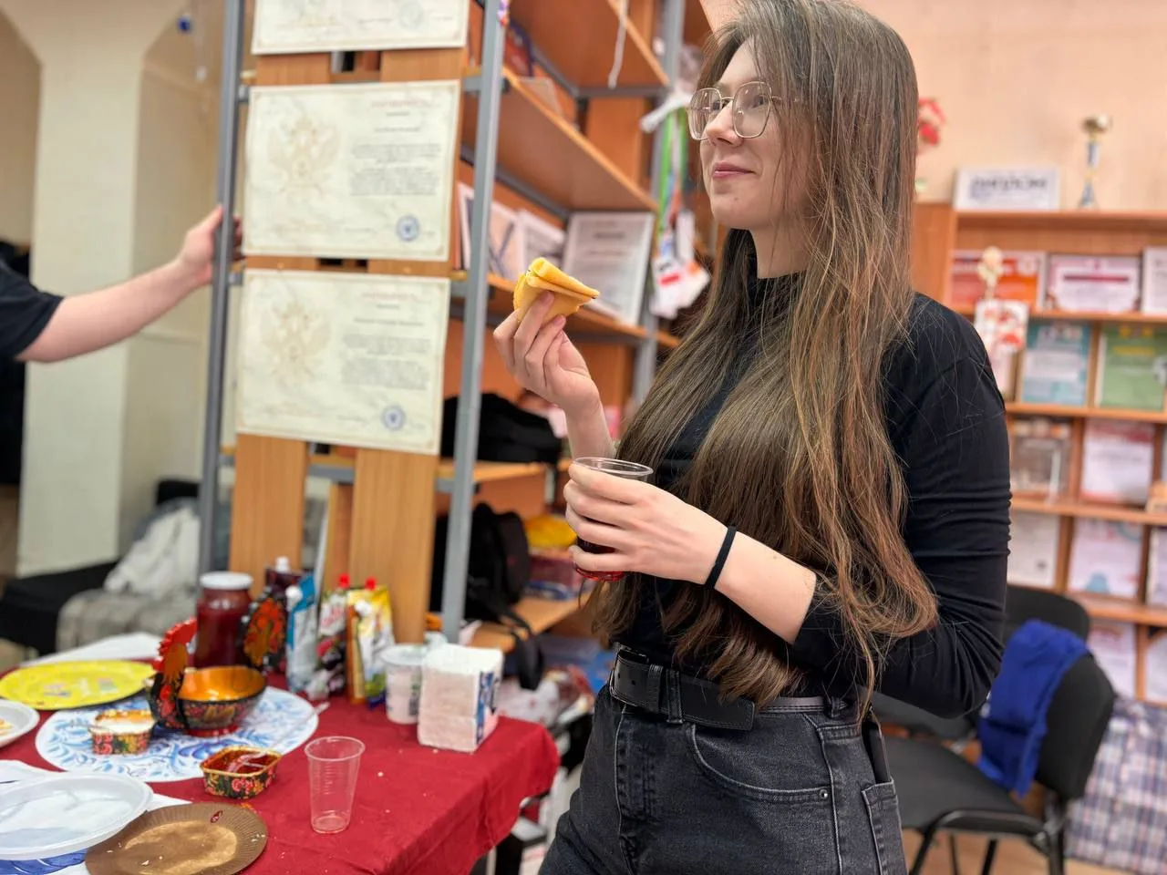 🍯 Как в университете зиму провожали: блины, конкурсы и народное гулянье! 🥞 В эту пятницу  наша студе