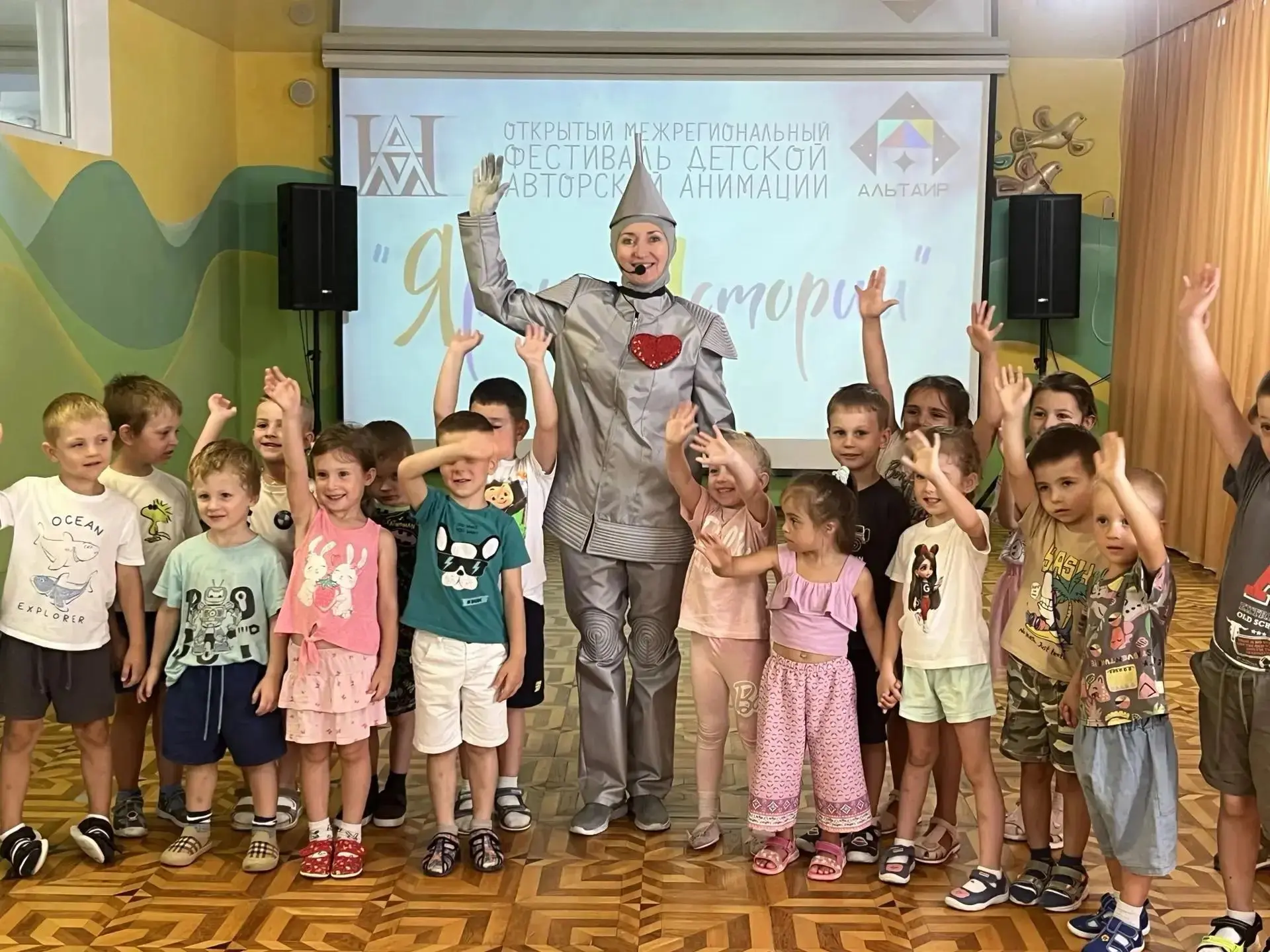 🌟 Волшебный мир анимации в нашем детском саду! 🌟

Наши маленькие зрители стали частью большого соб