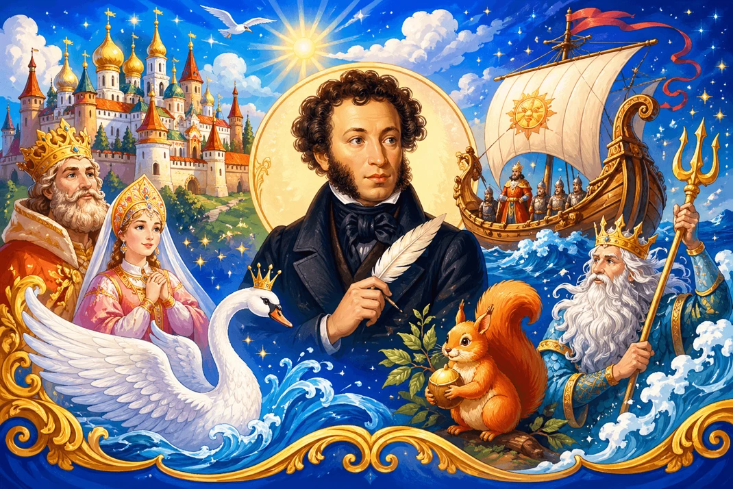 Путешествие в мир сказок А.С.Пушкина📚✨