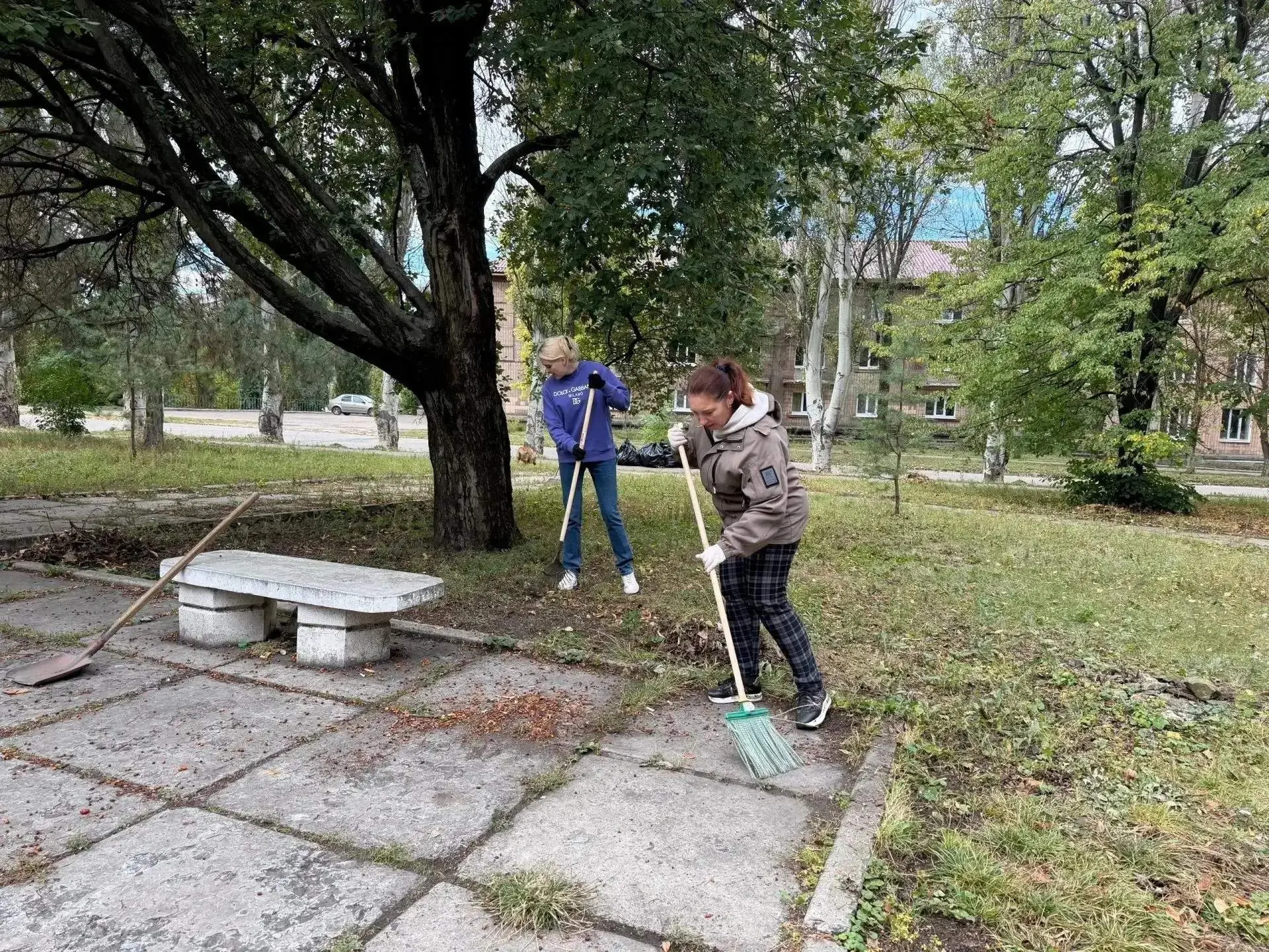 В Кировском районе прошёл субботник