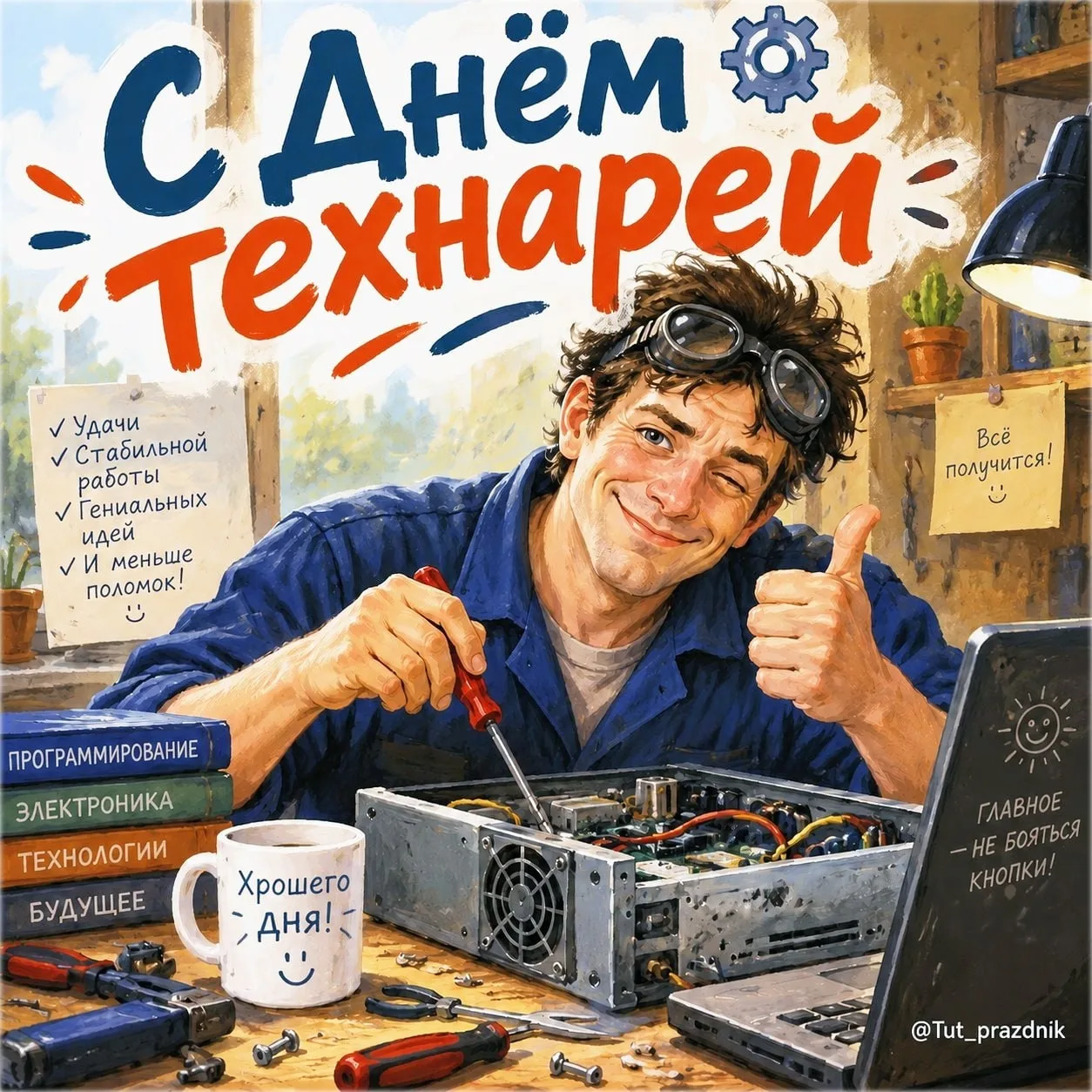 ⚙️🔧 3 октября — День технарей 💻