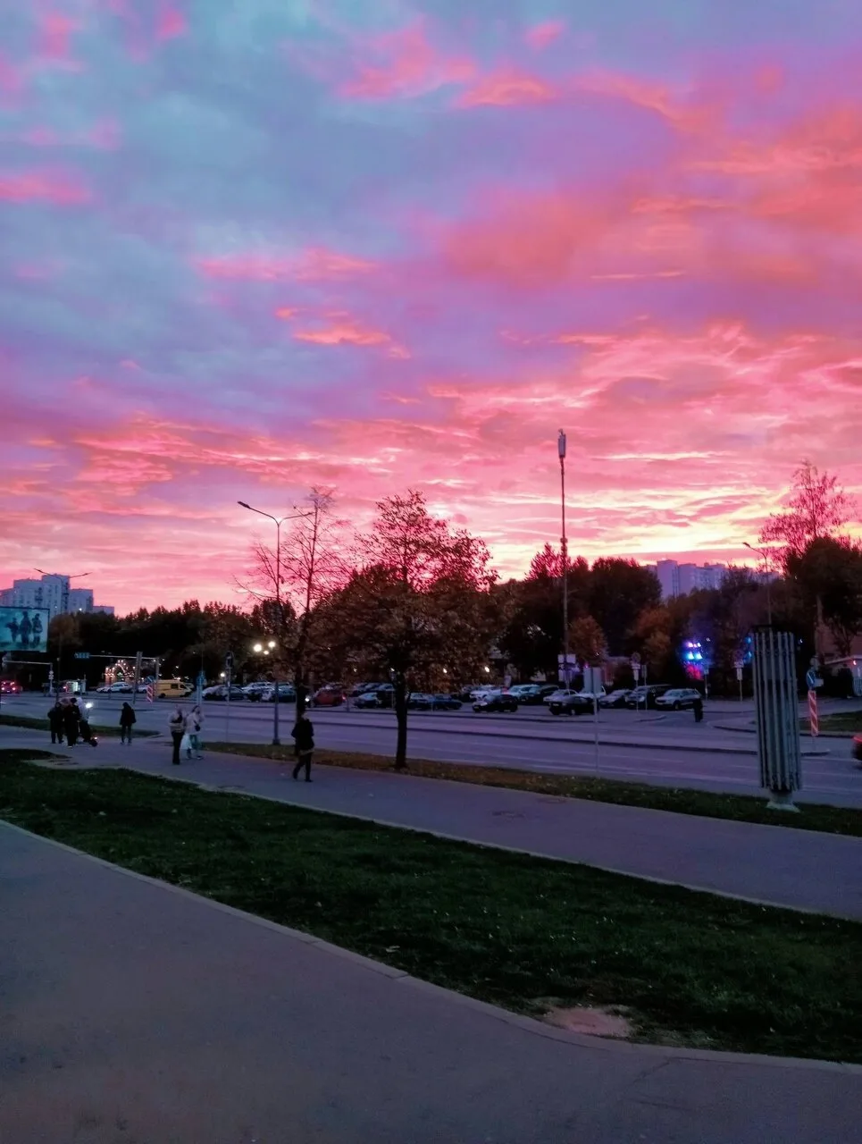 📷📷Утро и вечер в Отрадном 🌞🌌❤