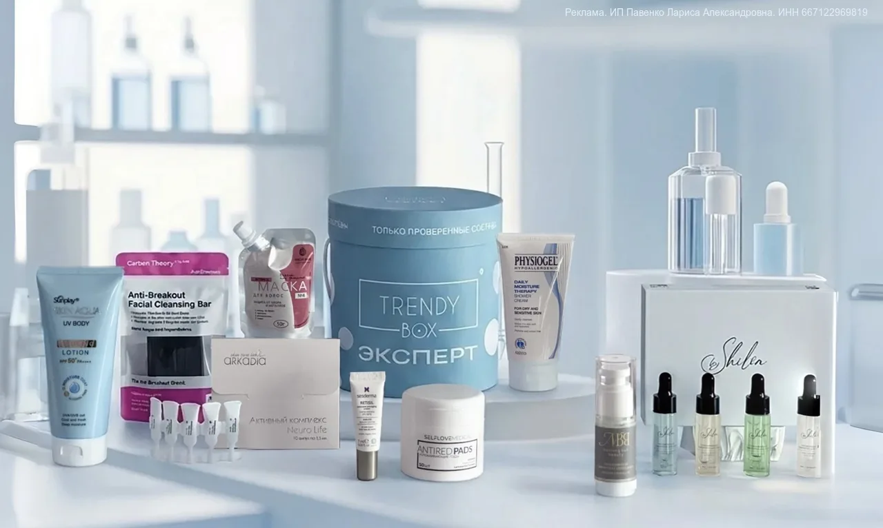 🧪  Новый выпуск «Эксперт Бокс» от Trendy Box

Выпуск создан в коллаборации с химиком и разработчико
