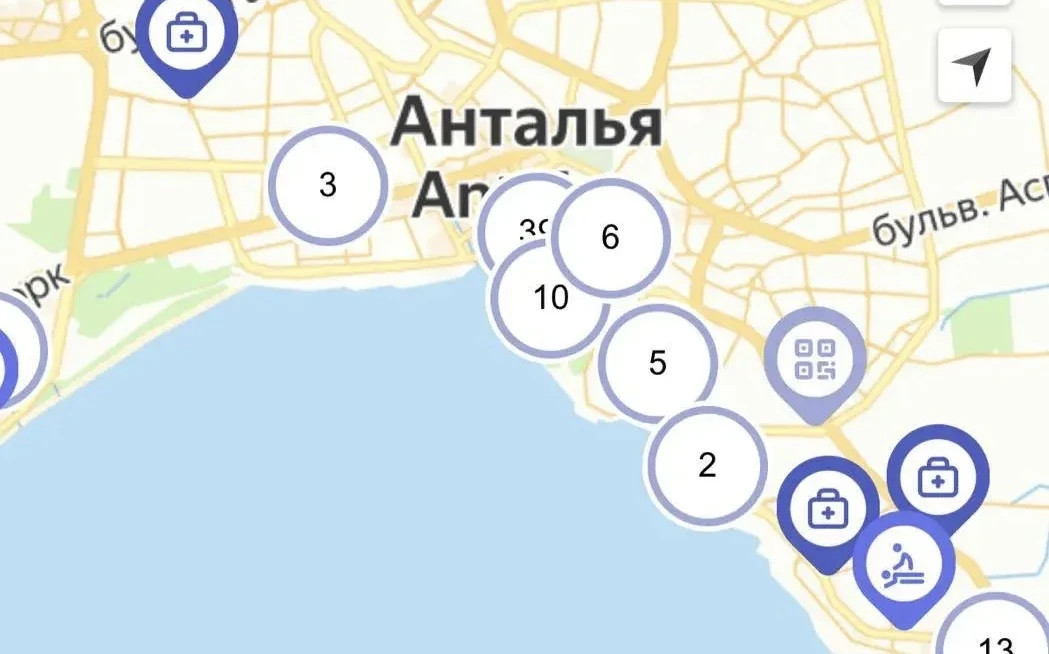 🇹🇷 На курортах Турции запустили оплату в рублях по СБП  Уже 800 мест в Анталье, более 240 — в Стамбу