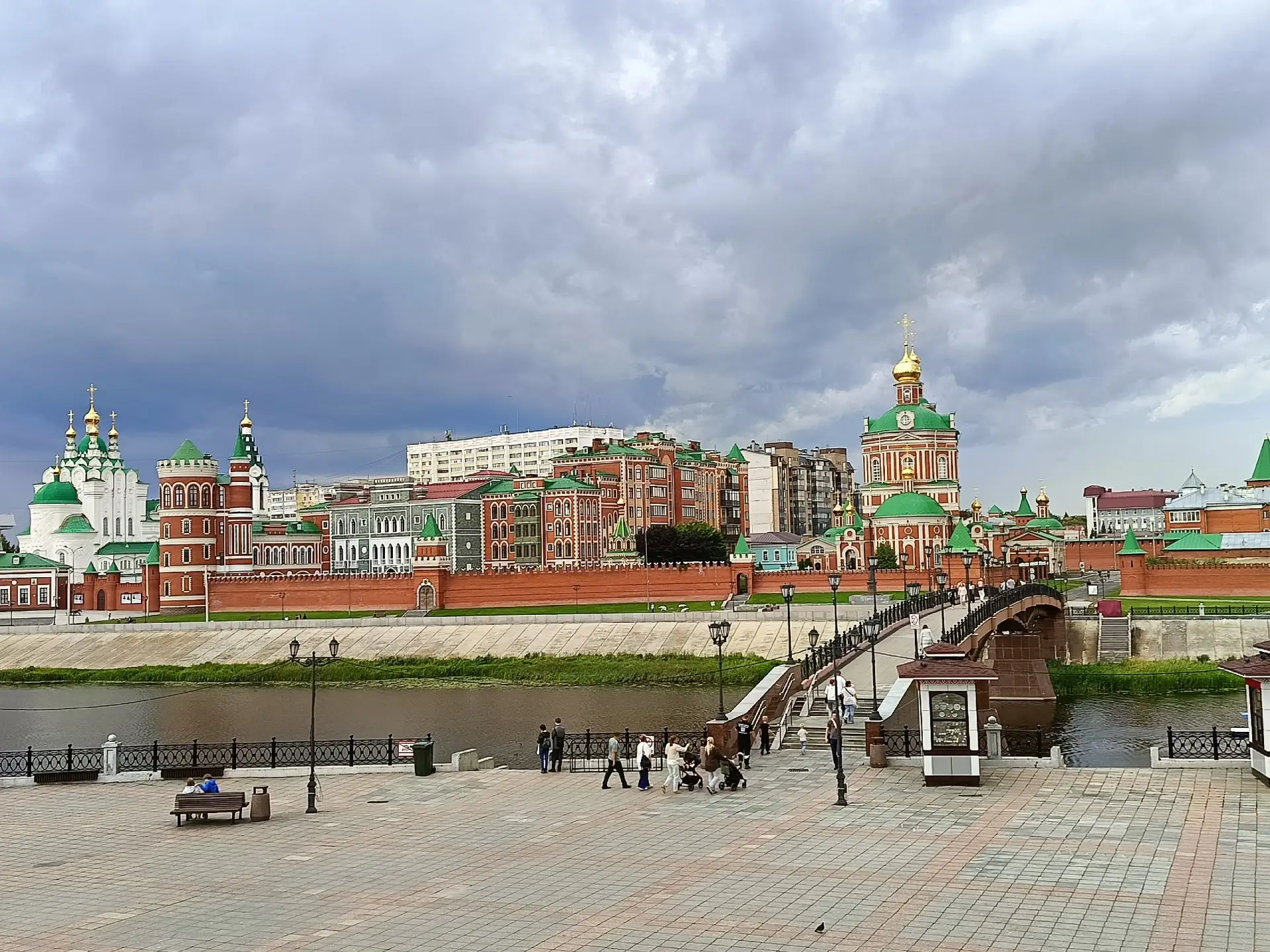 Йошкар-Ола прекрасна в любую погоду 🌥️🌧️