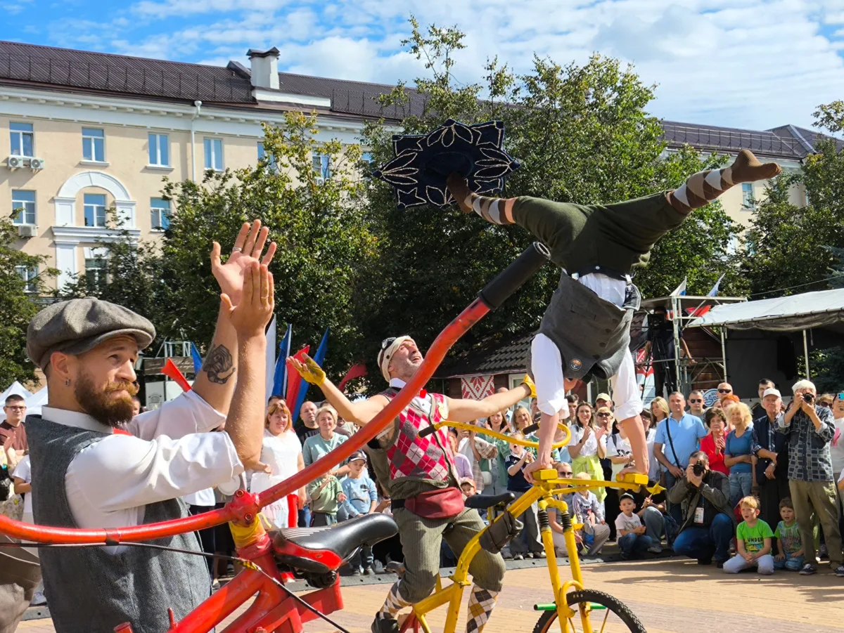🤩 Вот такая атмосфера сейчас царит в центре Калуги