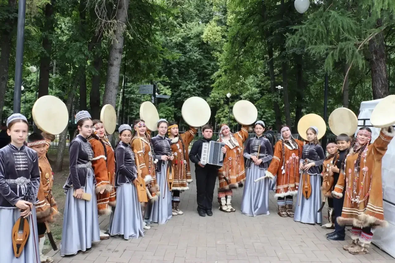 В Ленинском районе с большим успехом прошла Всероссийская детская Фольклориада – 2026, ...