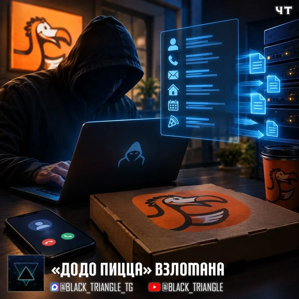 ☝🏻Хакеры взломали «Додо Пицца»