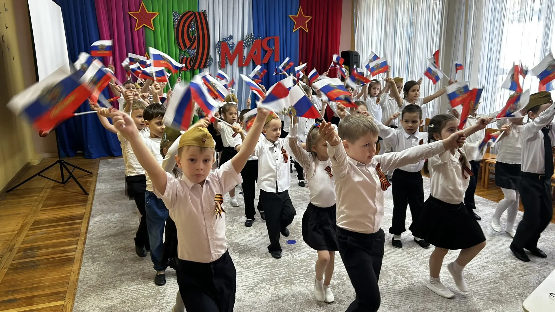 Сегодня в детском саду состоялось мероприятие, посвященное 81-й годовщине Победы в Вели...