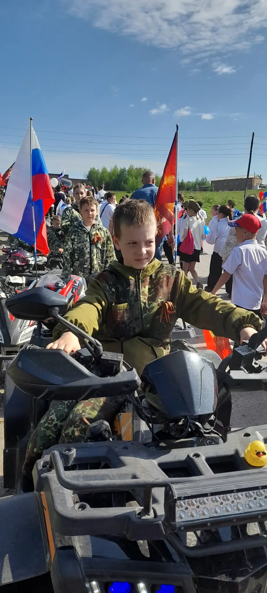 В Петропавловском районе прошёл автомотофестиваль «Кубок Победы», организованный СТК «Б...