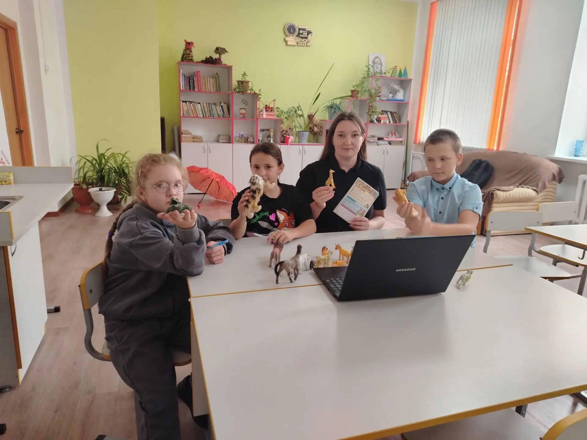 В МКОУ Андреевской СОШ отметили Всемирный день животных особенным образом. Советник дир...