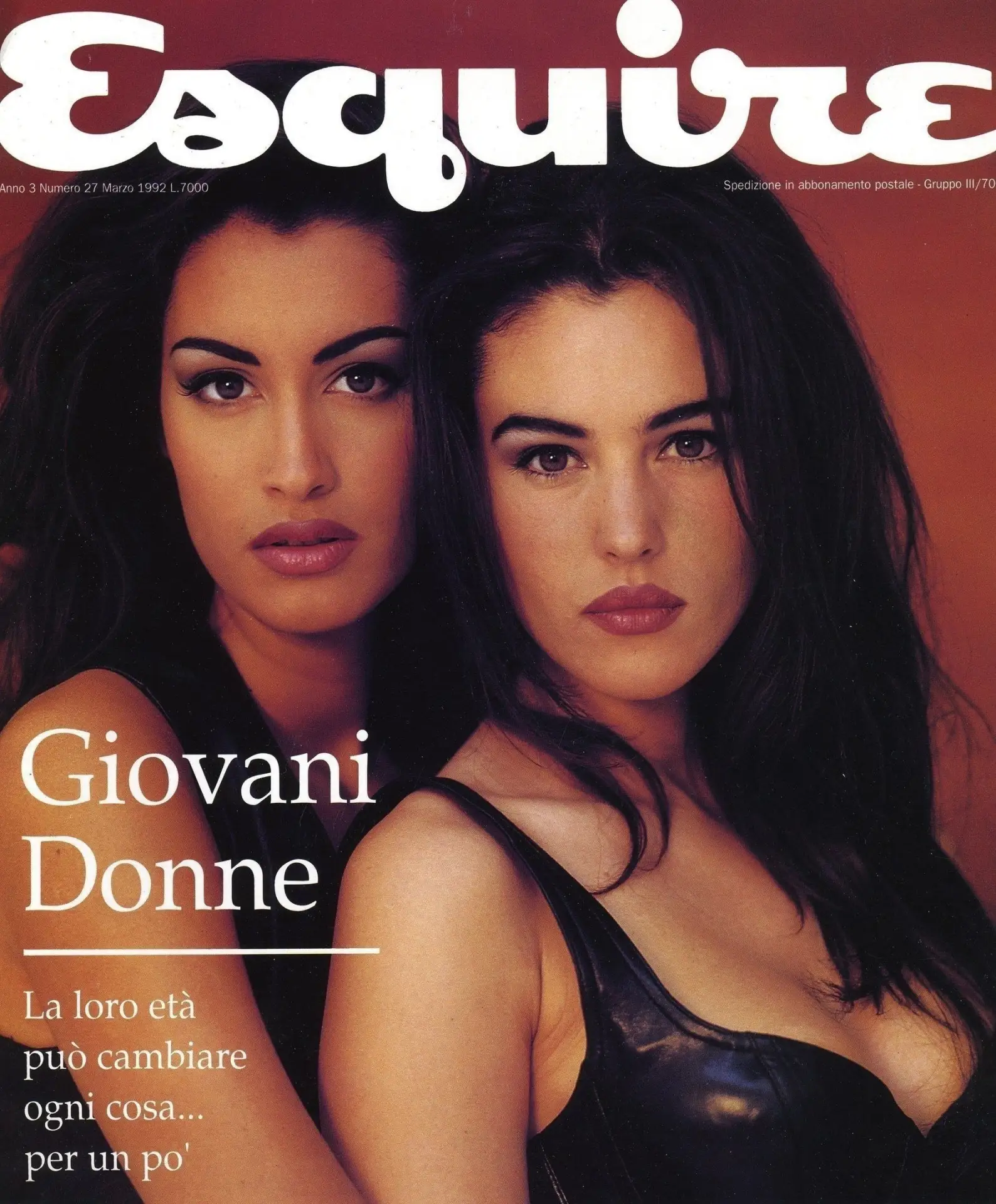 Моника Беллуччи и Ясмин Гаури для Esquire в 1992 году

В исполнении знаменитого французского фотогра