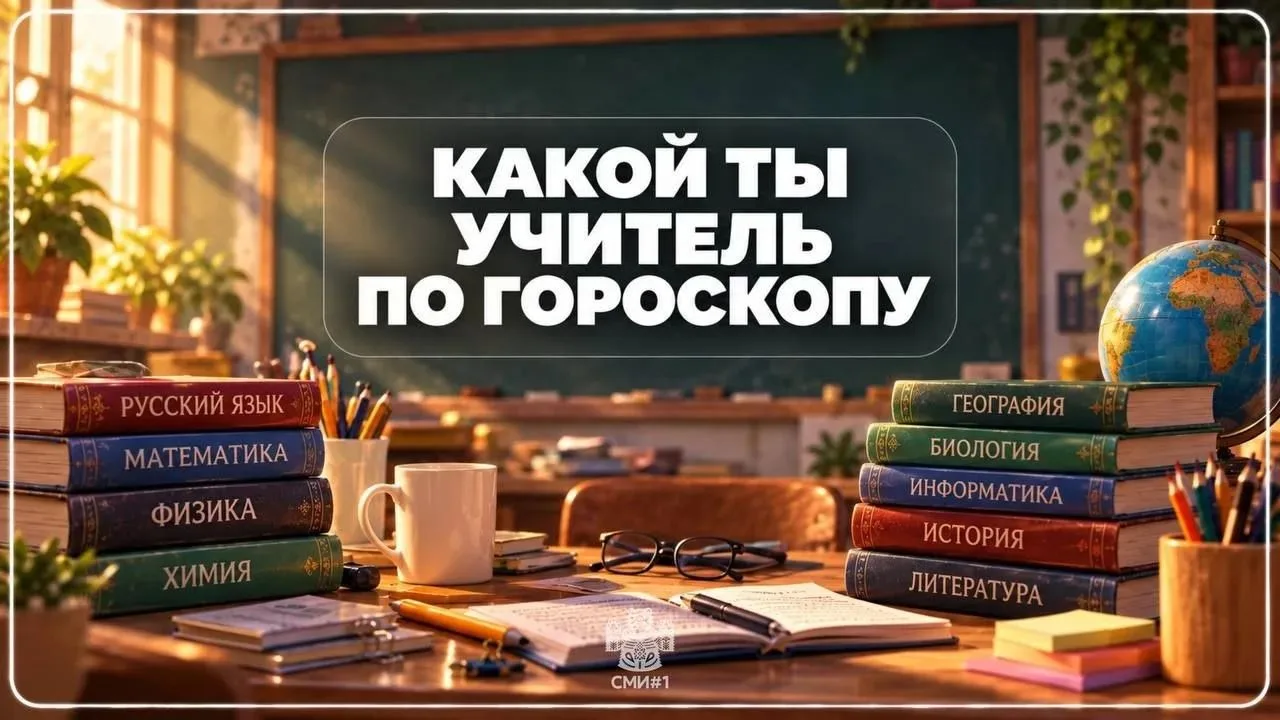 Ко Дню учителя составили гороскоп, который показывает, какой педагог скрывается в каждо...