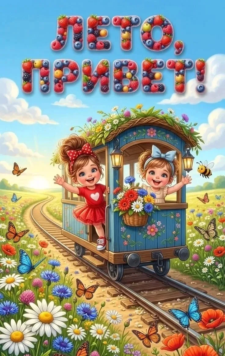 Вот и наступило долгожданное лето ☀️