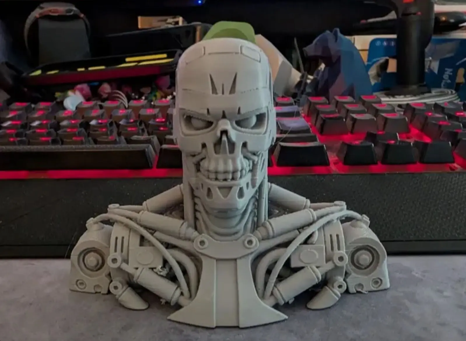 Терминатор бюст 3D модель STL