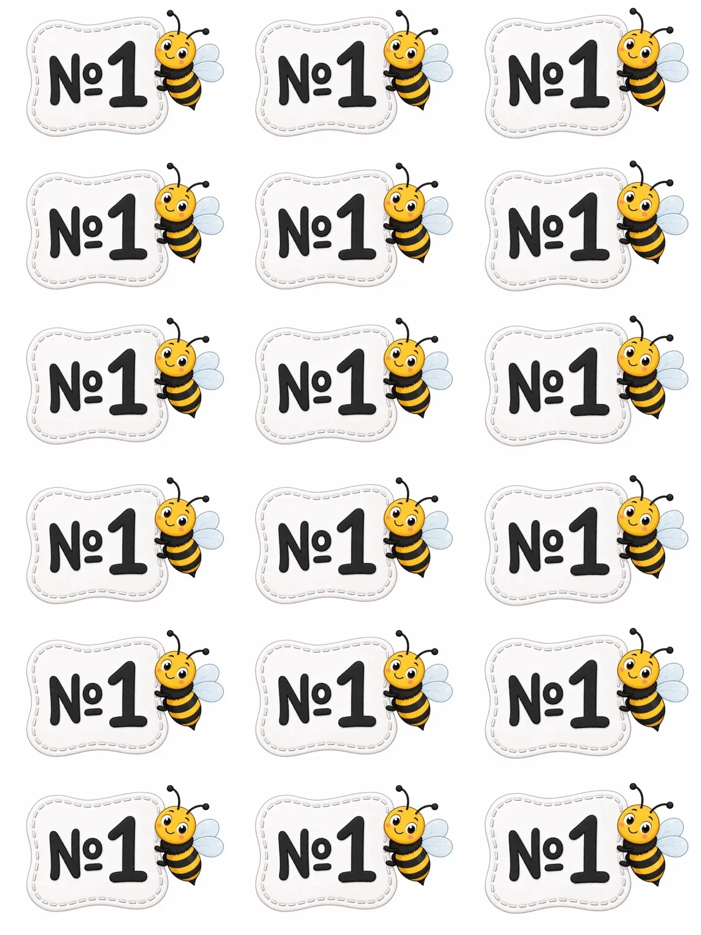 Нумерация на тетради с моими любимыми пчелками 🐝 (никак не отпускают с прошлого года😁)