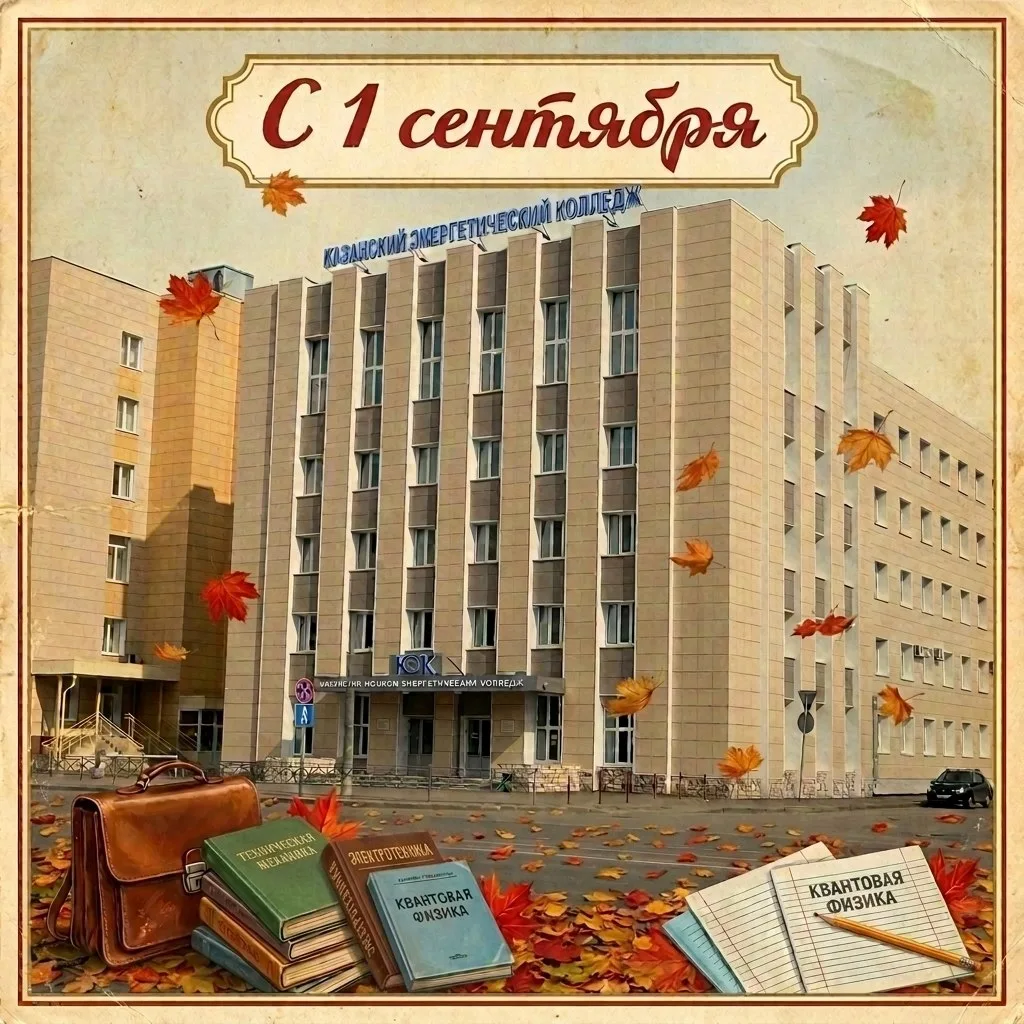 С 1 сентября, КЭК! Заряжаем новый учебный год! ⚡