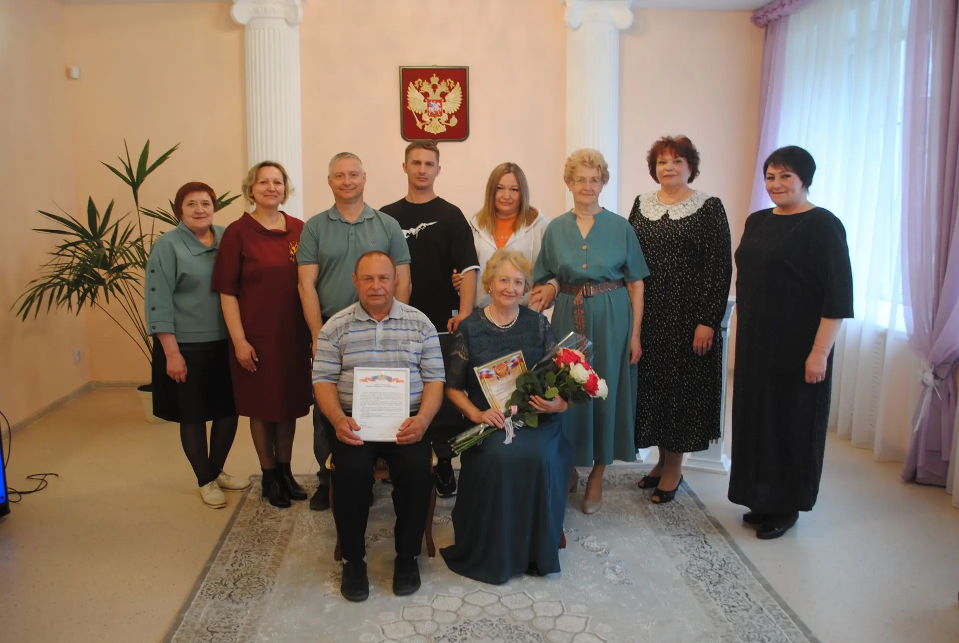 ✨ Золотая свадьба: 50 лет любви и верности! ✨