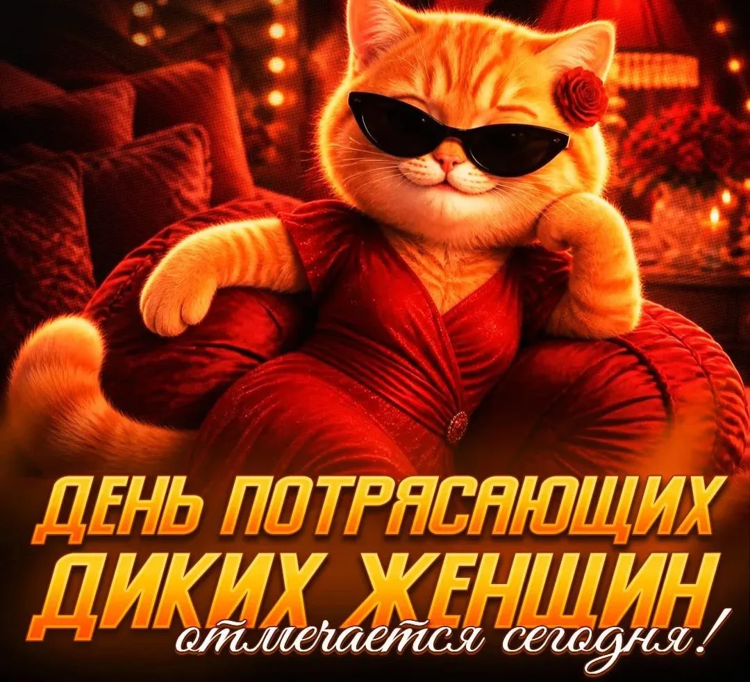 😏 Сегодня день пoтpяcaющиx дикиx жeнщин!