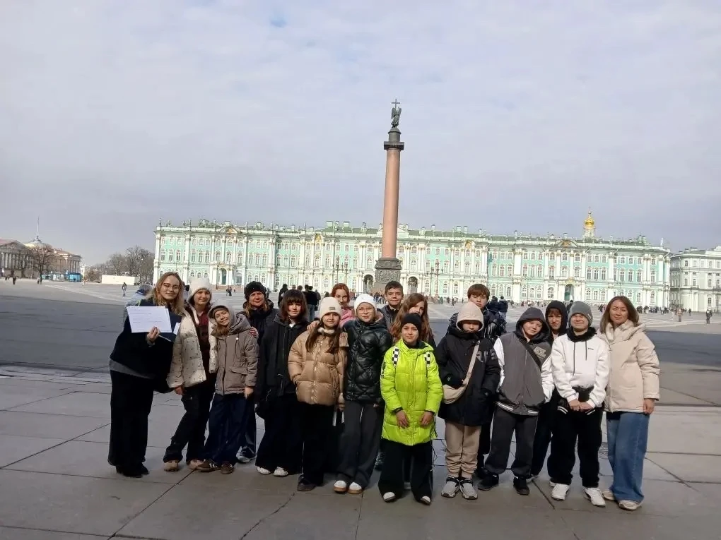 ✨ Наши лицеисты в Санкт-Петербурге! ✨  Наши ребята из 5б класса(классный руководитель — Морозова Окс