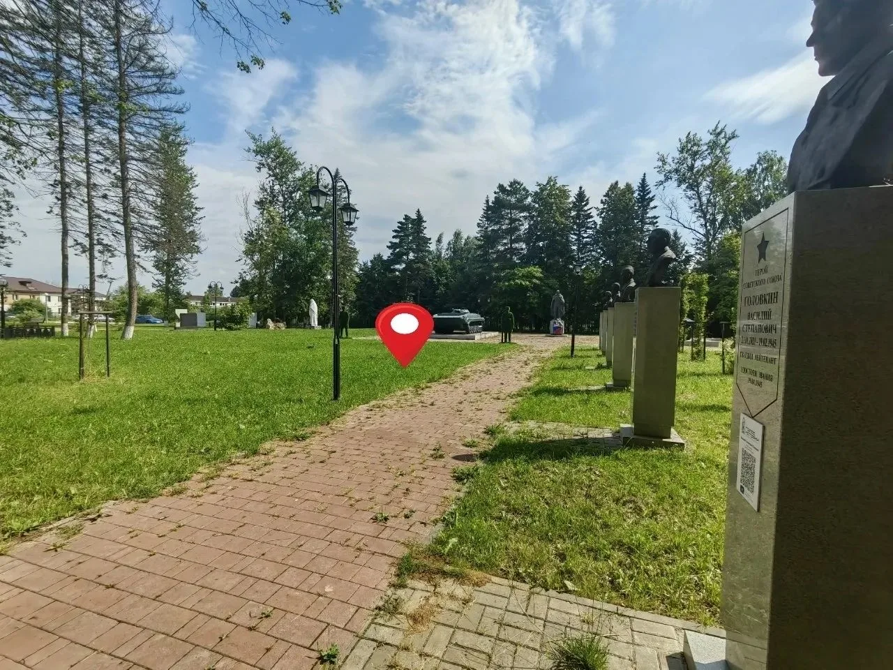 Аллея Героев: новый виток памяти (идея благоустройства Парка Победы в поселке Ферзиково...