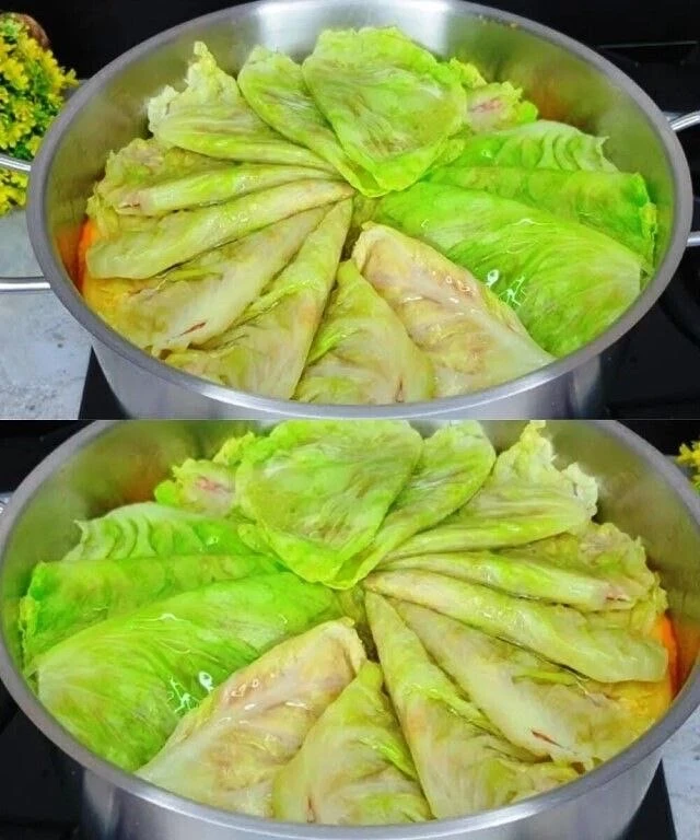 БАБУШКА НАУЧИЛА: УДИВИЛА ВСЕХ! 😋  ВКУСНОЕ БЛЮДО ИЗ ПРОСТЫХ ПРОДУКТОВ НА УЖИН 🤩🤩🤩🤩🤩  1 кочан капусты;