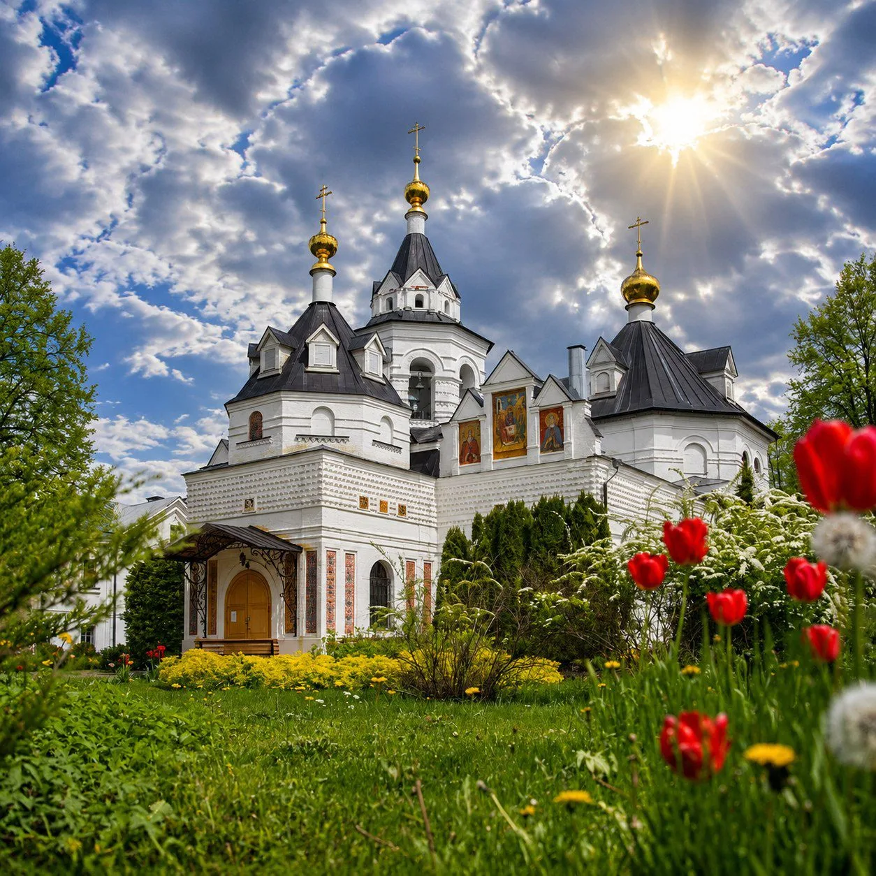 🌥 Стефано-Махрищский Свято-Троицкий монастырь в селе Махре
#Владимирская_область 

Сегодня Правосла