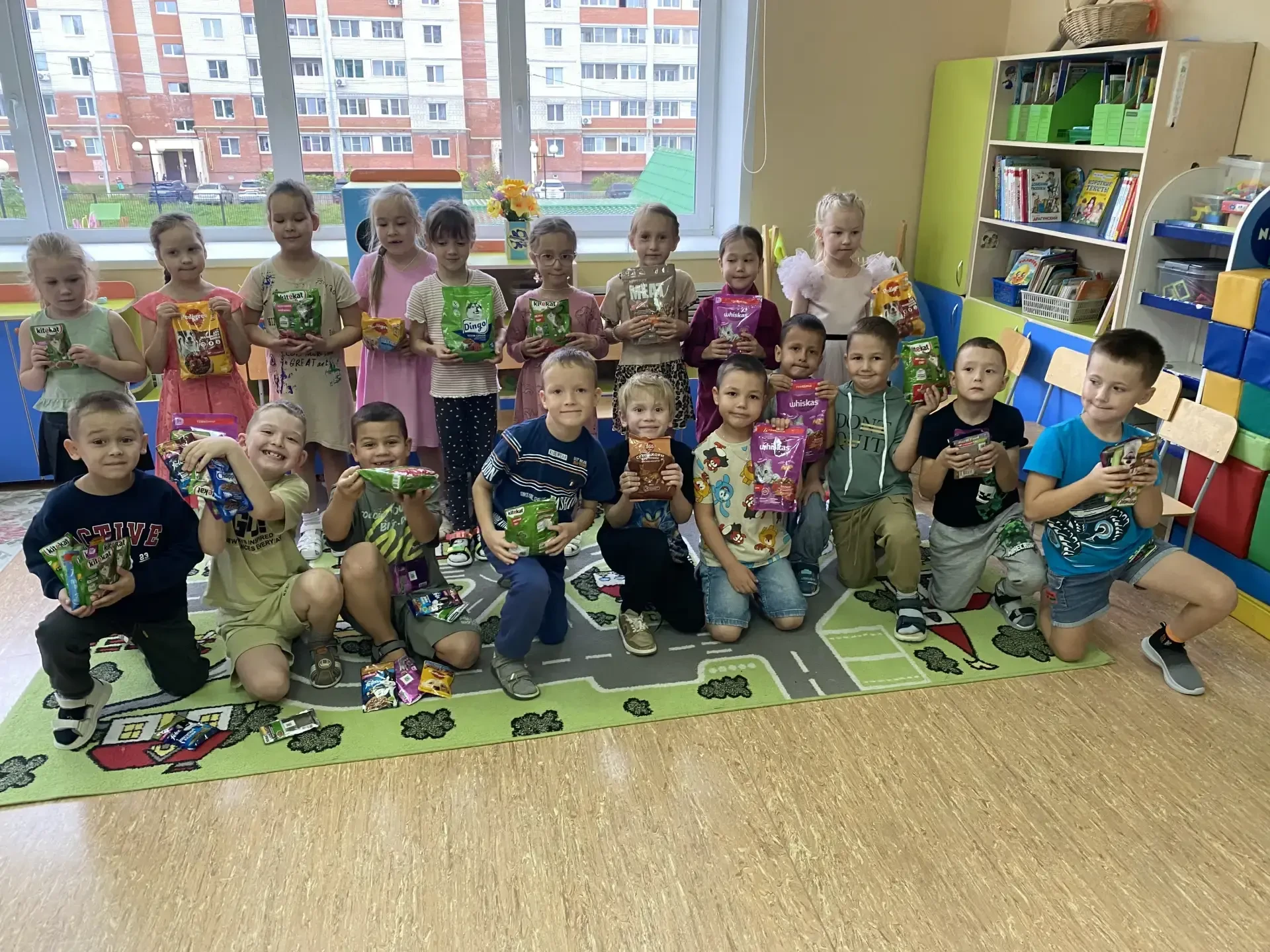 🎉 Большая гордость и большое доброе дело! 🎉Воспитанники детского сада № 43 «Жар‑птица...