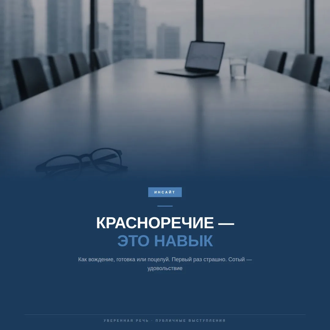 КРАСНОРЕЧИЕ — ЭТО НЕ ДАР