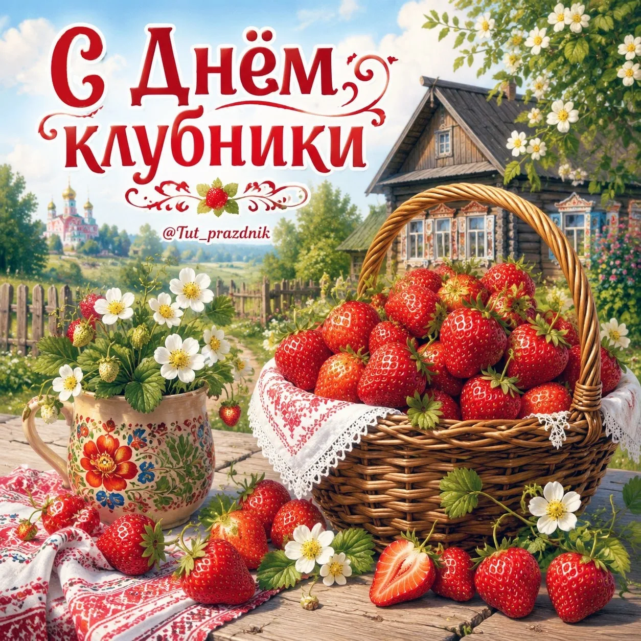 🍓✨ 18 июня — День клубники ✨🍓