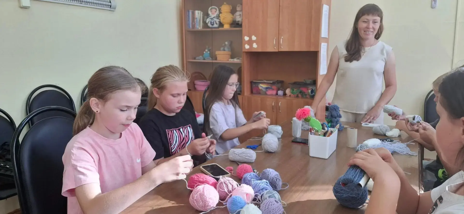 🧶Юные мастерицы продолжают покорять мир амигуруми!