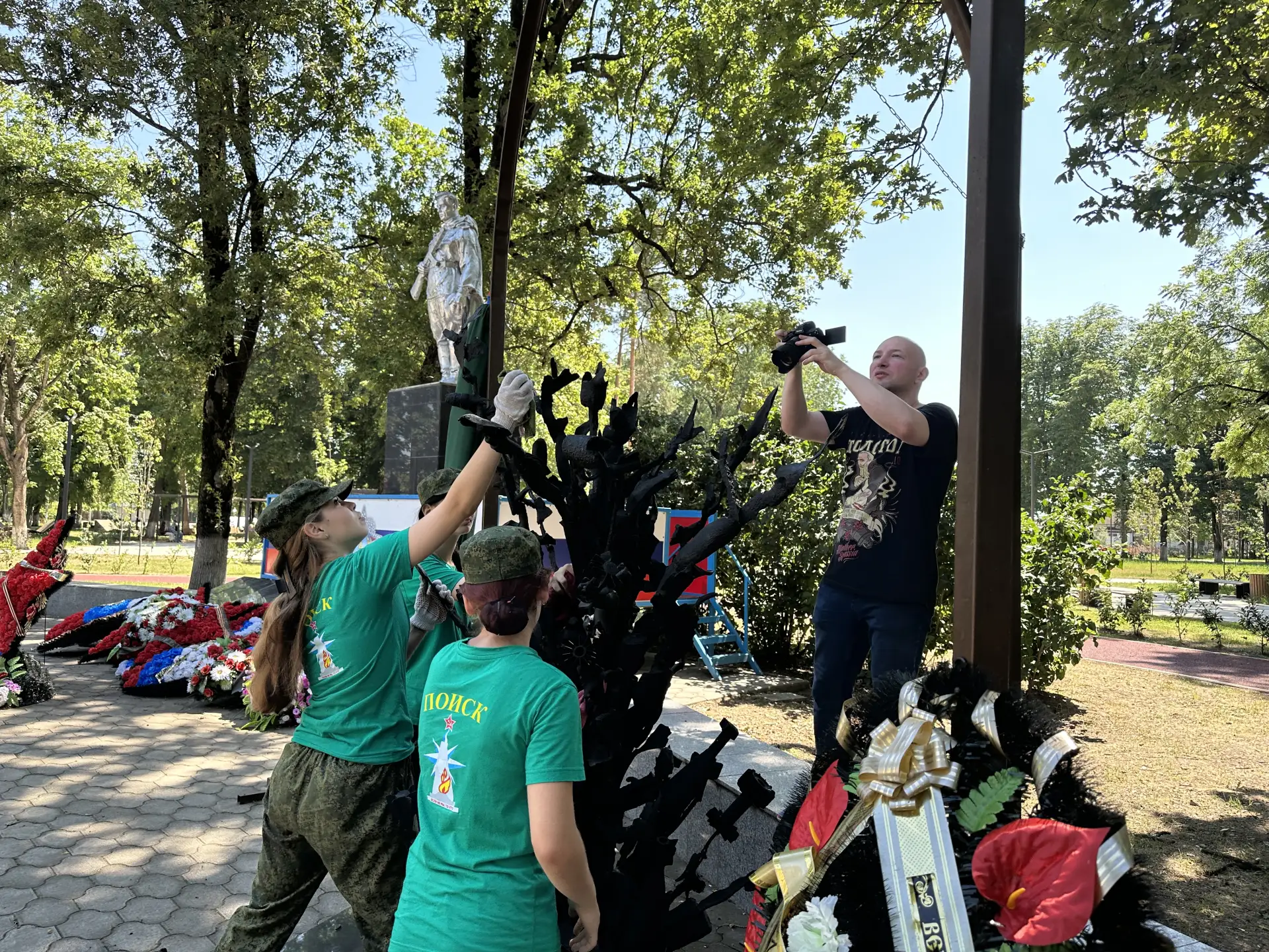 09.07.2026 года воспитанники ККДВПОО "Краеведческий отряд "Поиск", действующего на базе нашего музея