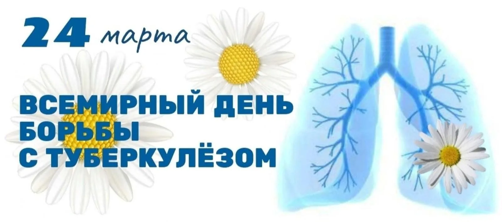 ❓ «Болезнь века» не в прошлом: правда о туберкулезе сегодня
ИЛИ:
💙 24 марта – Всемирный день борьбы