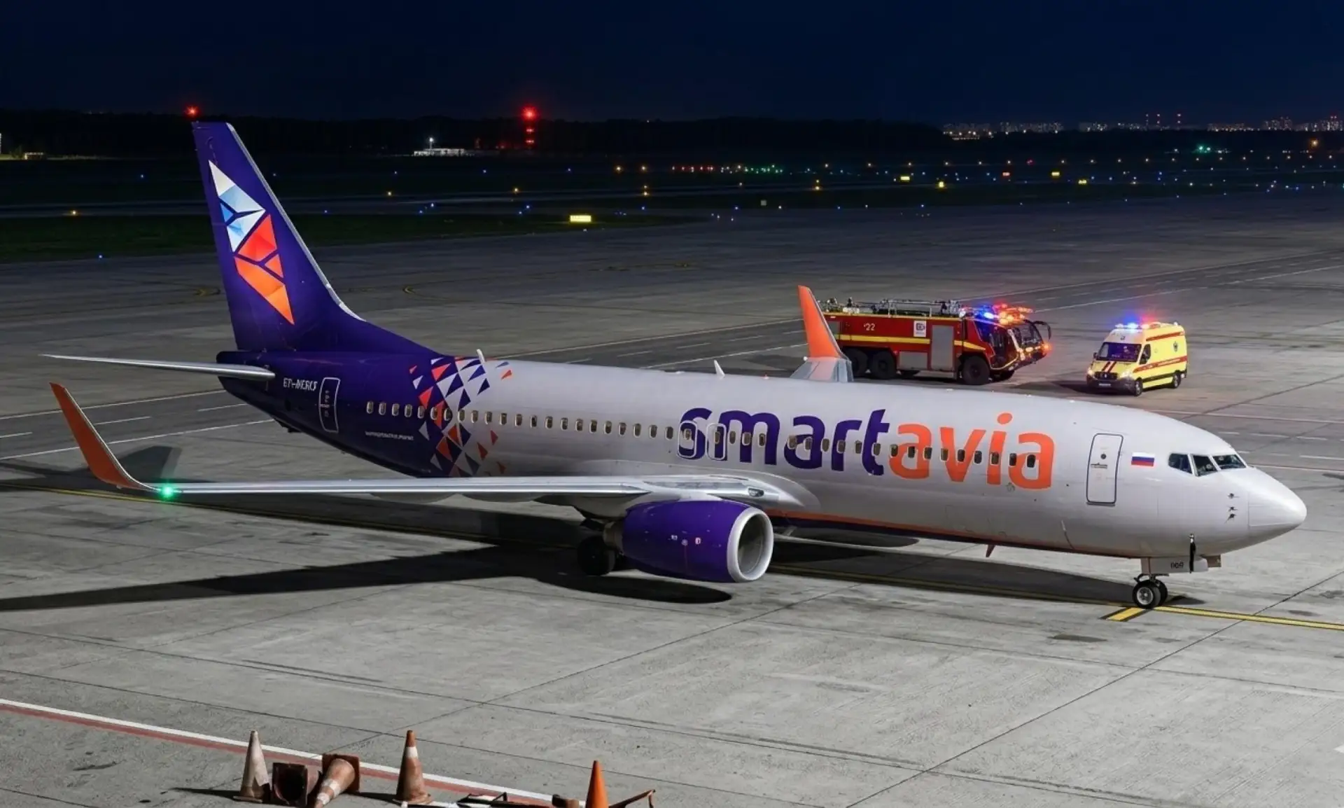 Пассажиры, натерпевшиеся страху на ночном рейсе Smartavia из Сочи в Архангельск, всё же прилетели до