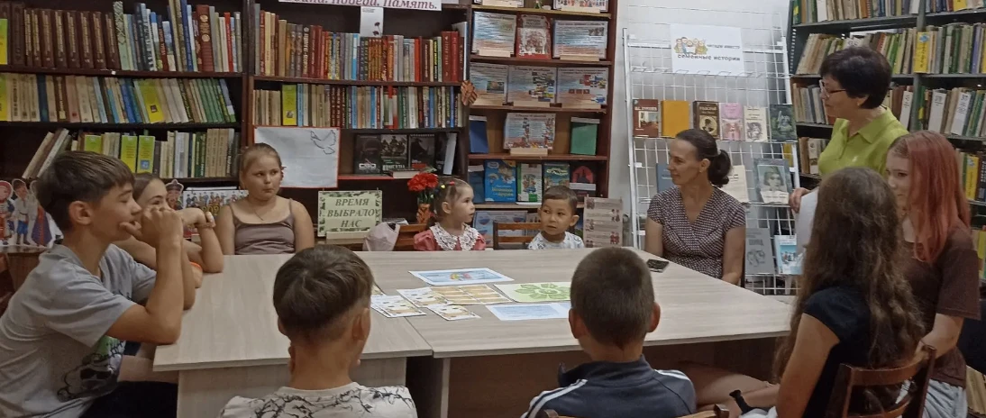 Сәламәт булырга телибез
Сәйтәк авыл китапханәсендә «Сәламәт булырга телибез! " дигән уен библиогимна