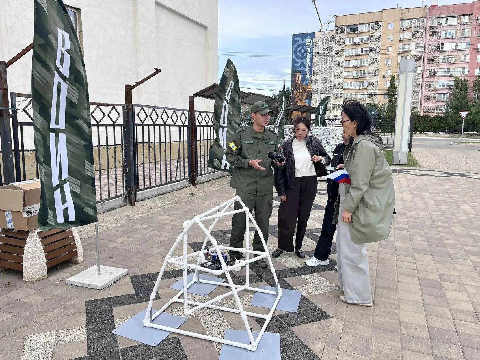 🔹 Республика Калмыкия — совместно с активистами Калмыцкого регионального отделения ВОО...