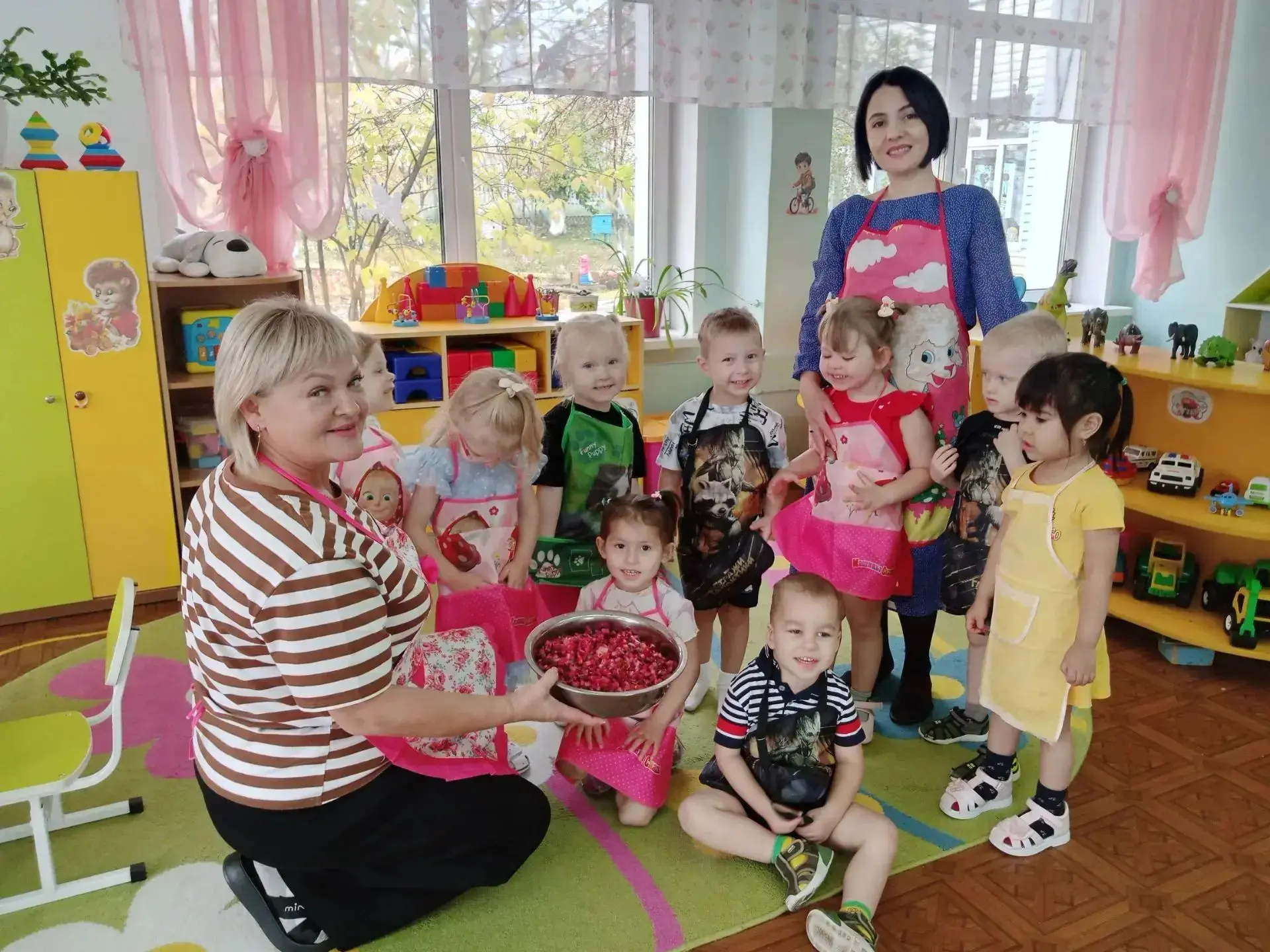 Юные огородники и кулинары группы «Аленушка»