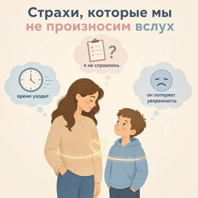 «3 страха, о которых молчат родители на консультации».