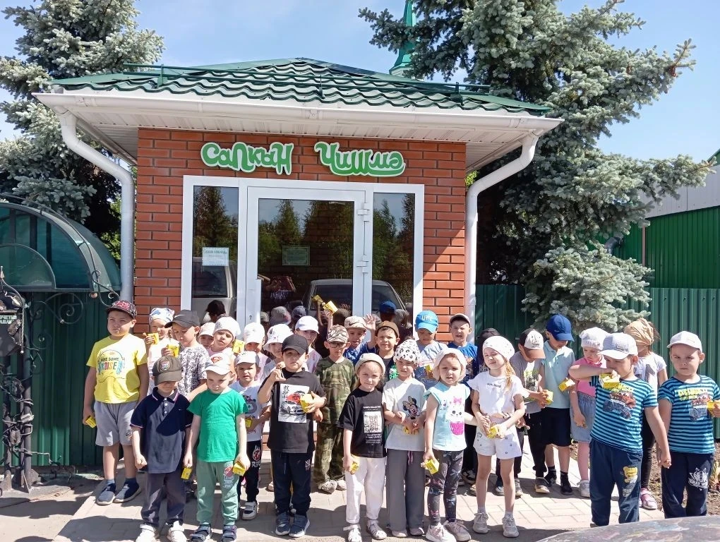 Наши юные экологи из детского сада "Родничок" активно включились в 8 неделю марафона, посвященную са
