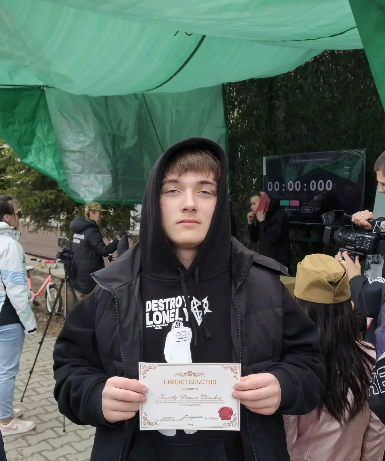 Сегодня в ЦПВ "Саланг", прошла первая городская Лига Чемпионов по скоростной разборке-сборке автомат