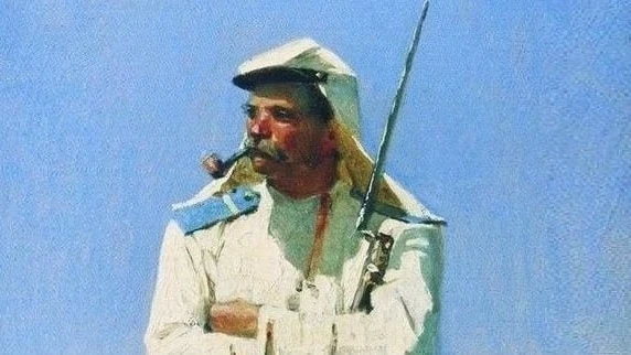 Возрастное ограничение 6+

14 июня 1868 г. 
На Зерабулакских высотах 2-тысячный русский отряд генера