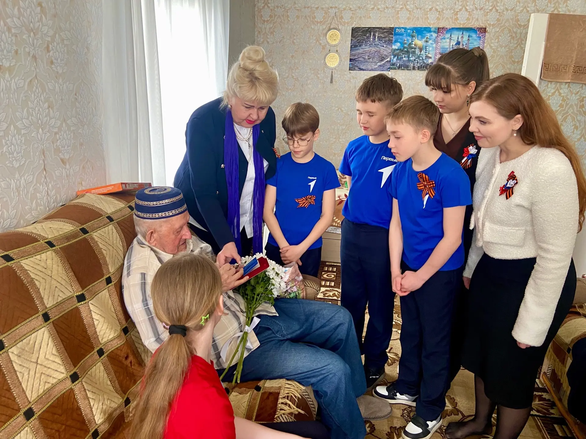 Школа с. Засечное:  101 весна ветерана: как юность и мудрость встретились в сердце Засечного В предд