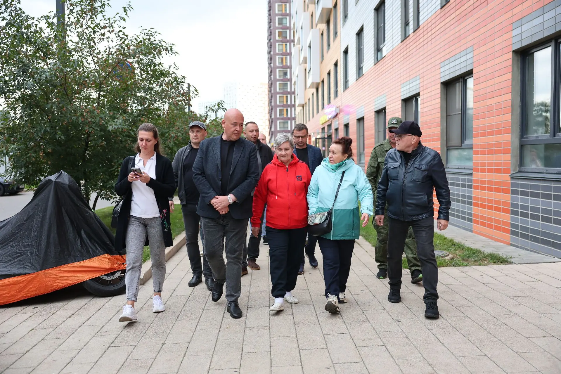 🔹Еженедельный обход территории прошел в жилом комплексе «Саларьево парк»