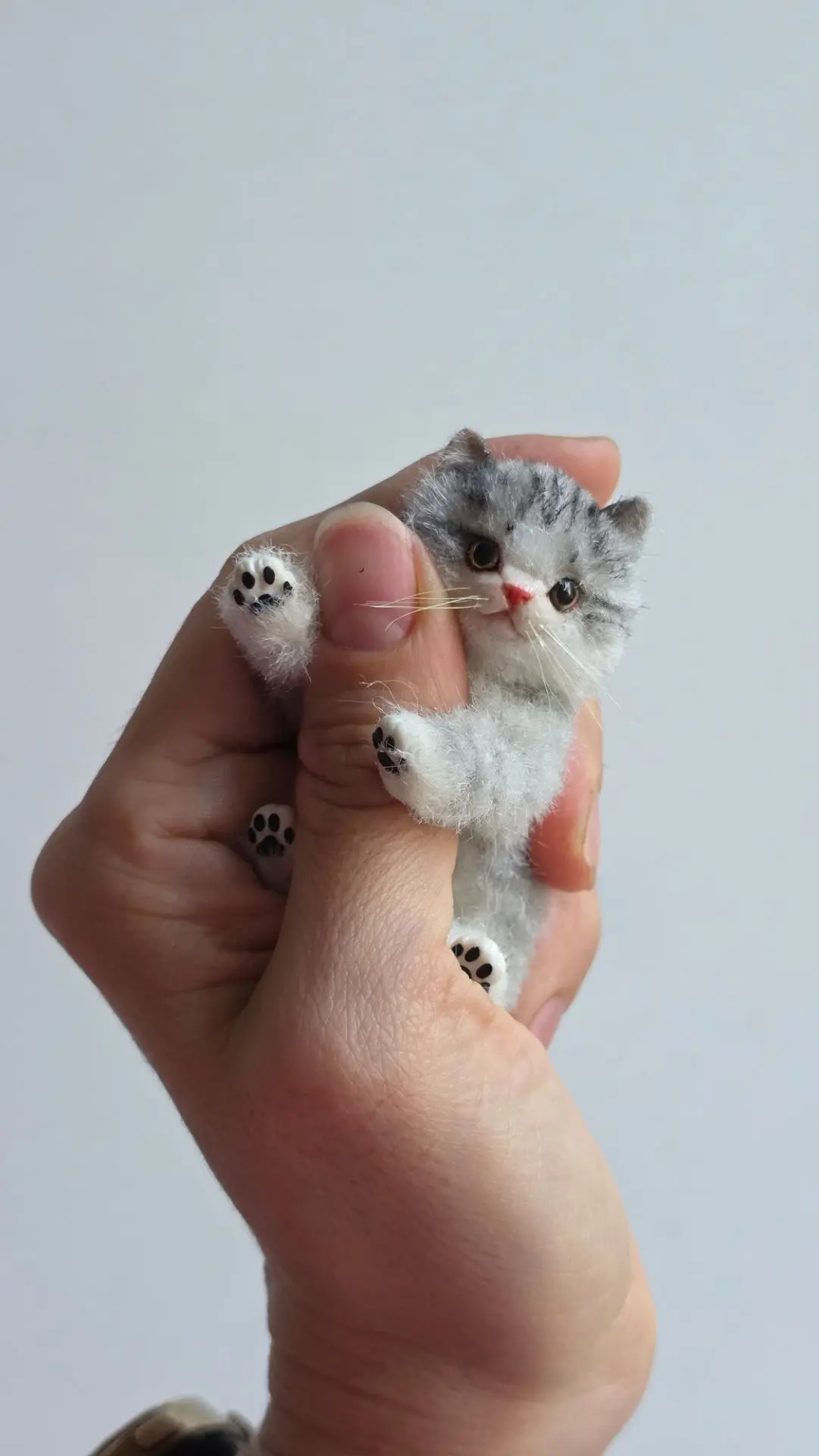 Самый маленький котёнок, которого я когда-либо делала