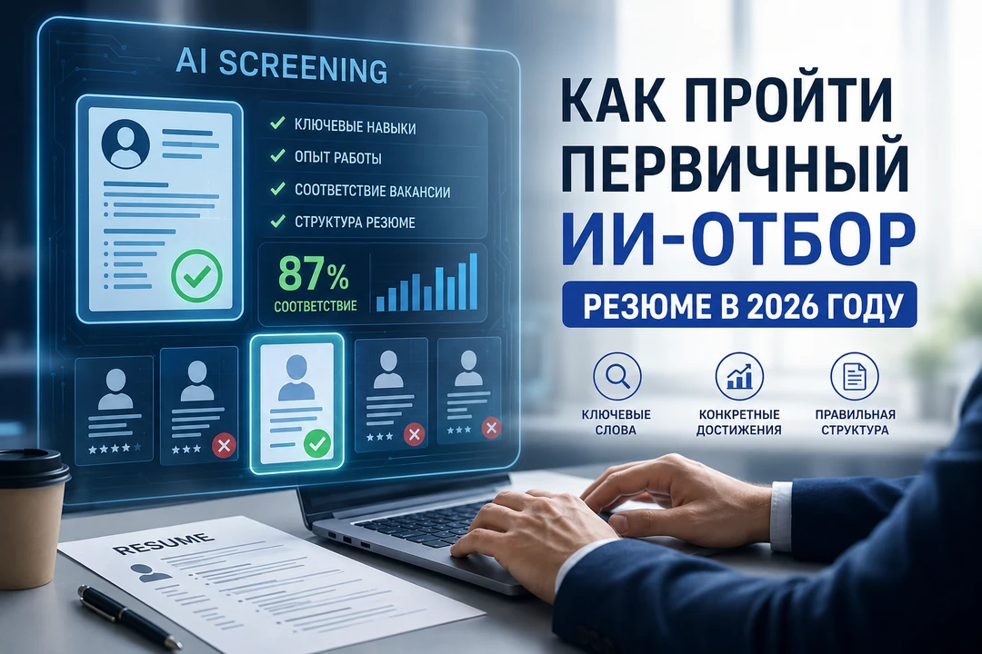 Как пройти первичный ИИ-отбор резюме в 2026 году