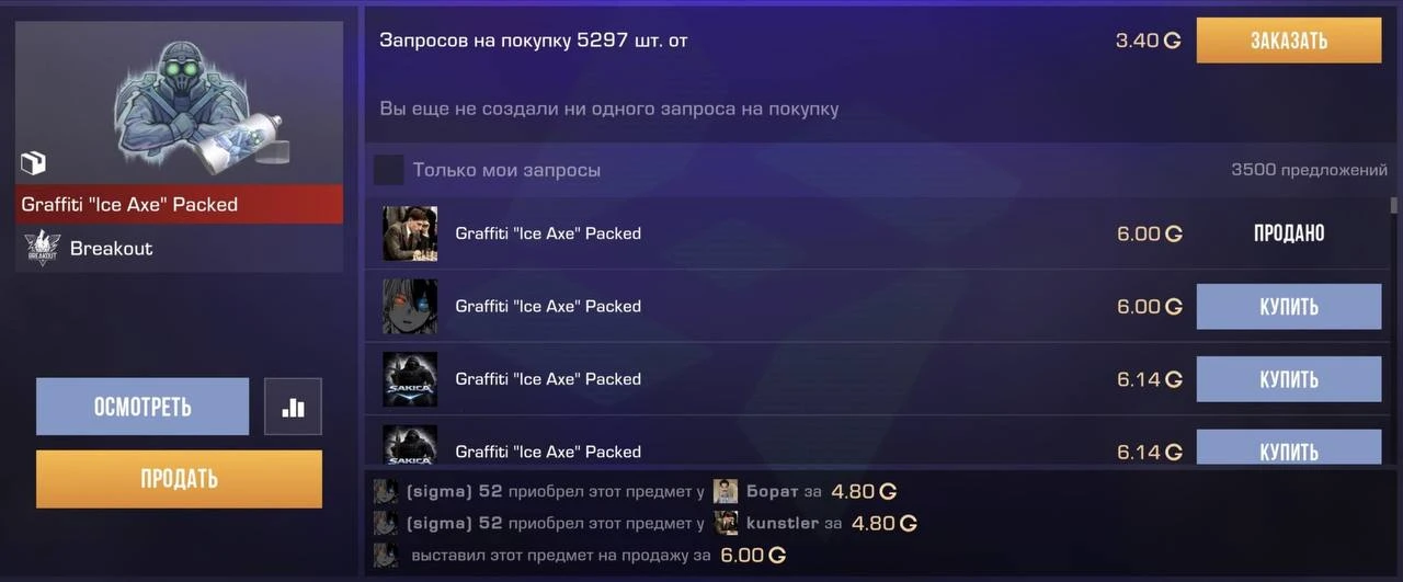 Скупили📈