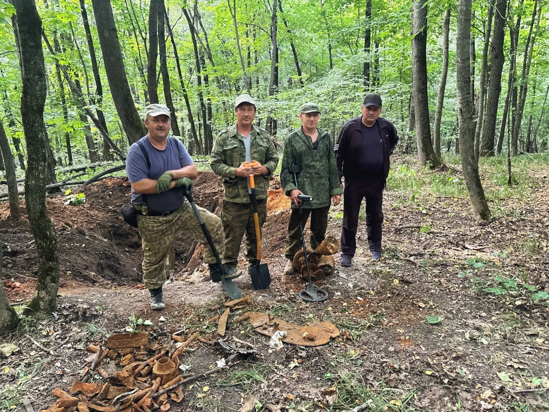 Вчера поисковики Прохоровского отделения клуба «Огненная дуга», участником которого явл...